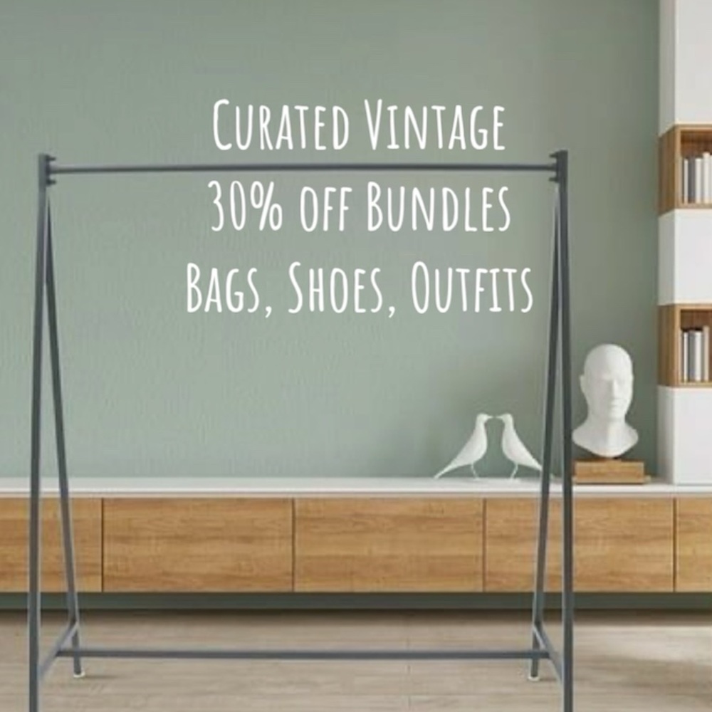 Curated Vintage . 30% off Bundles . Shoes, Bags, Outfits